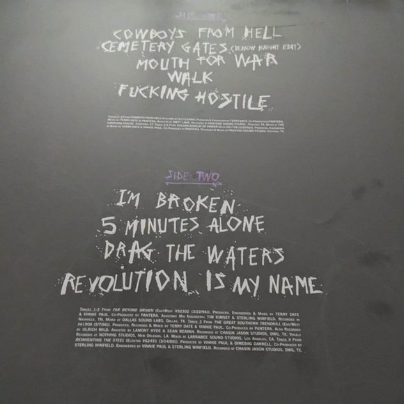 Pantera Record History Of Hostilty - Picture 2 of 4